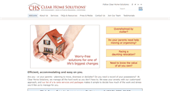 Desktop Screenshot of clearhomesolutions.com